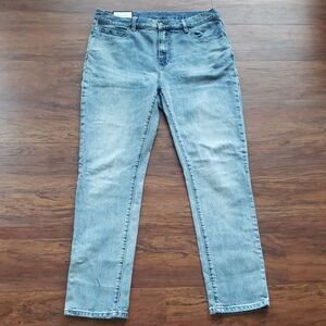 Gucci Mens Blue Casual Contemporary Cotton Straight Leg Jeans Size 34 X 29.5
